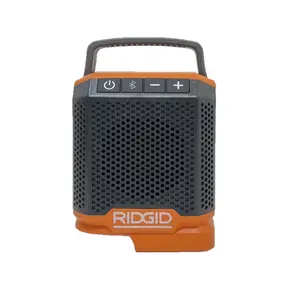 RIDGID 18 Volt Cordless Speaker with Bluetooth Wireless Technology (Tool only) R84088