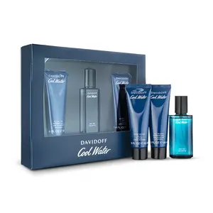 Davidoff Cool Water Gift Set | 3-Piece | Classic Fresh Fragrance for Men