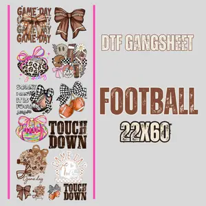 Football SzN DTF Gangsheet 22x60 Touchdown