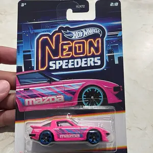Mazda RX-7 Neon Speeder Diecast car 1:64 scale