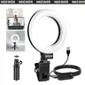 NEEWER BR60 5" Bi-Color Portable Mini LED Ring Light with Tripod Mount (1 Pack) - USB-Powered Camera Accessories for Smartphone Selfie, Content Creator Vlogging, 10-Level Dimming, Adjustable Color Temperature, Button Control, Clip-On,techvibes