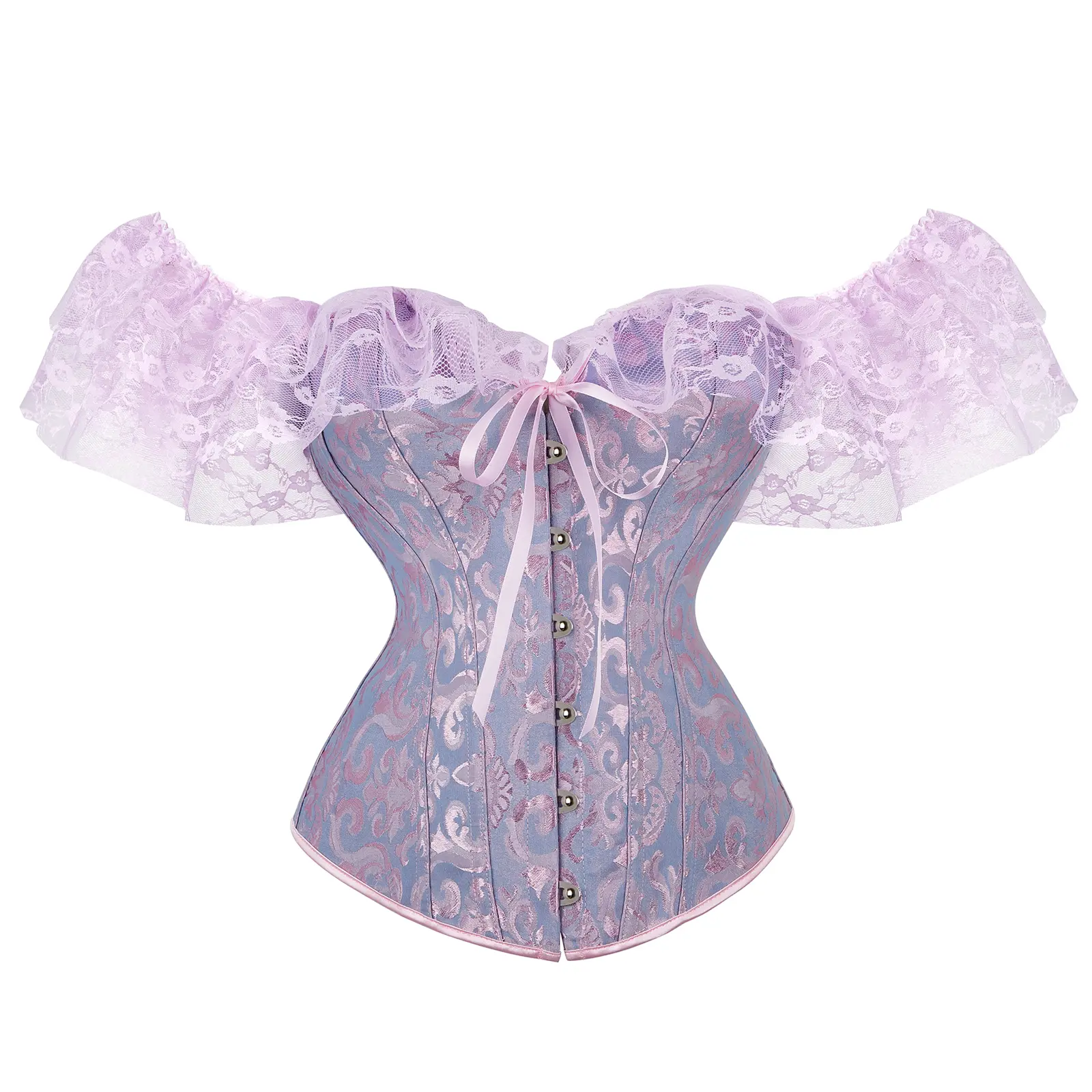 Women Lace Corset  Waist ShapingFishbone Bandage Drawstrings Sexy Floral Wedding Party Belt rapunzel, costume Lace Fishbone Waist Shaping Corset Belt