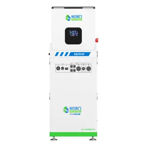 Nature’s Generator MyGrid Lithium 10K Solar Generator with Plug&Play Design