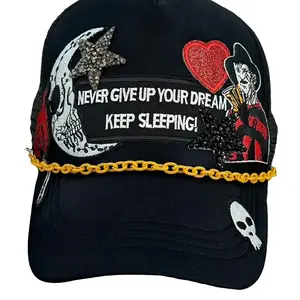 Sweet Dreams Freddy Patch Hat for Unisex - Fashion Accessory