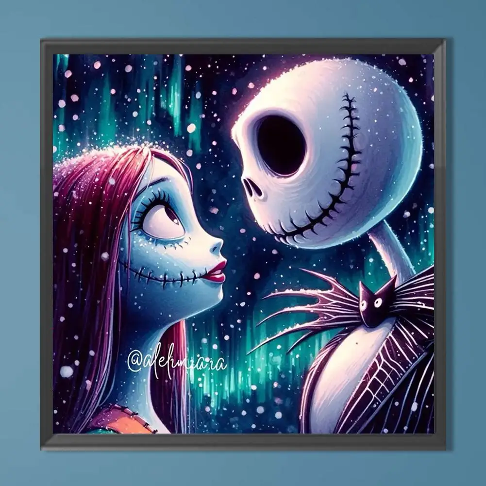 Cartoon Pattern DIY Diamond Arts Colorful Painting Kit without Frame, DIY Decorative Art Picture for Beginner, Wall Art Decor for Home Living Room