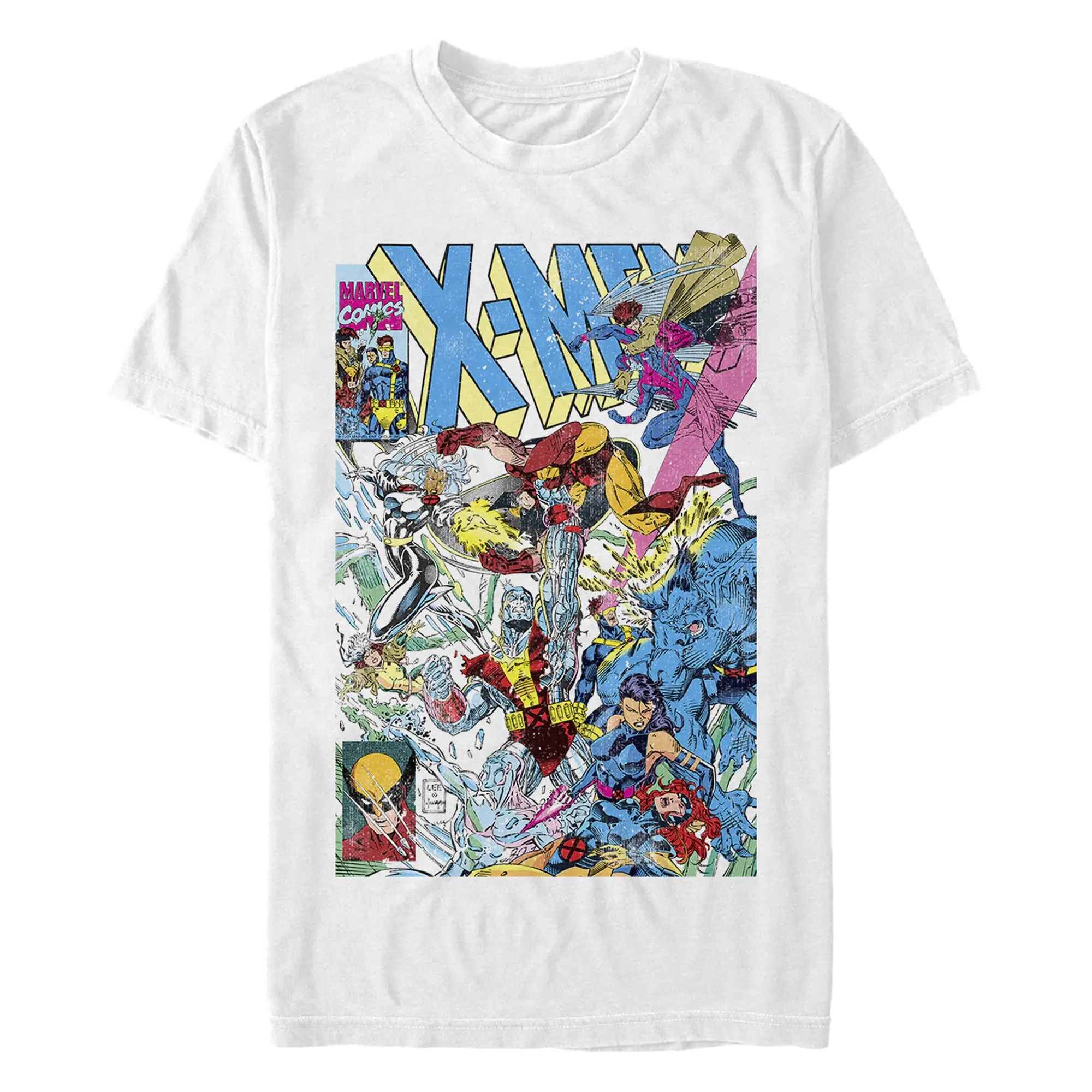 Men's Marvel X-Men Comic Cover T-Shirt