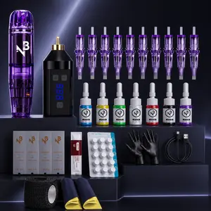 Purple Transparent Stylish Wireless Rotating Creative Drawing Pen Kit – Adjustable Voltage Skin Decor Craft Tool, Complete Starter & Advanced Hobby Creator Set, USB-C Fast Charging Portable Design