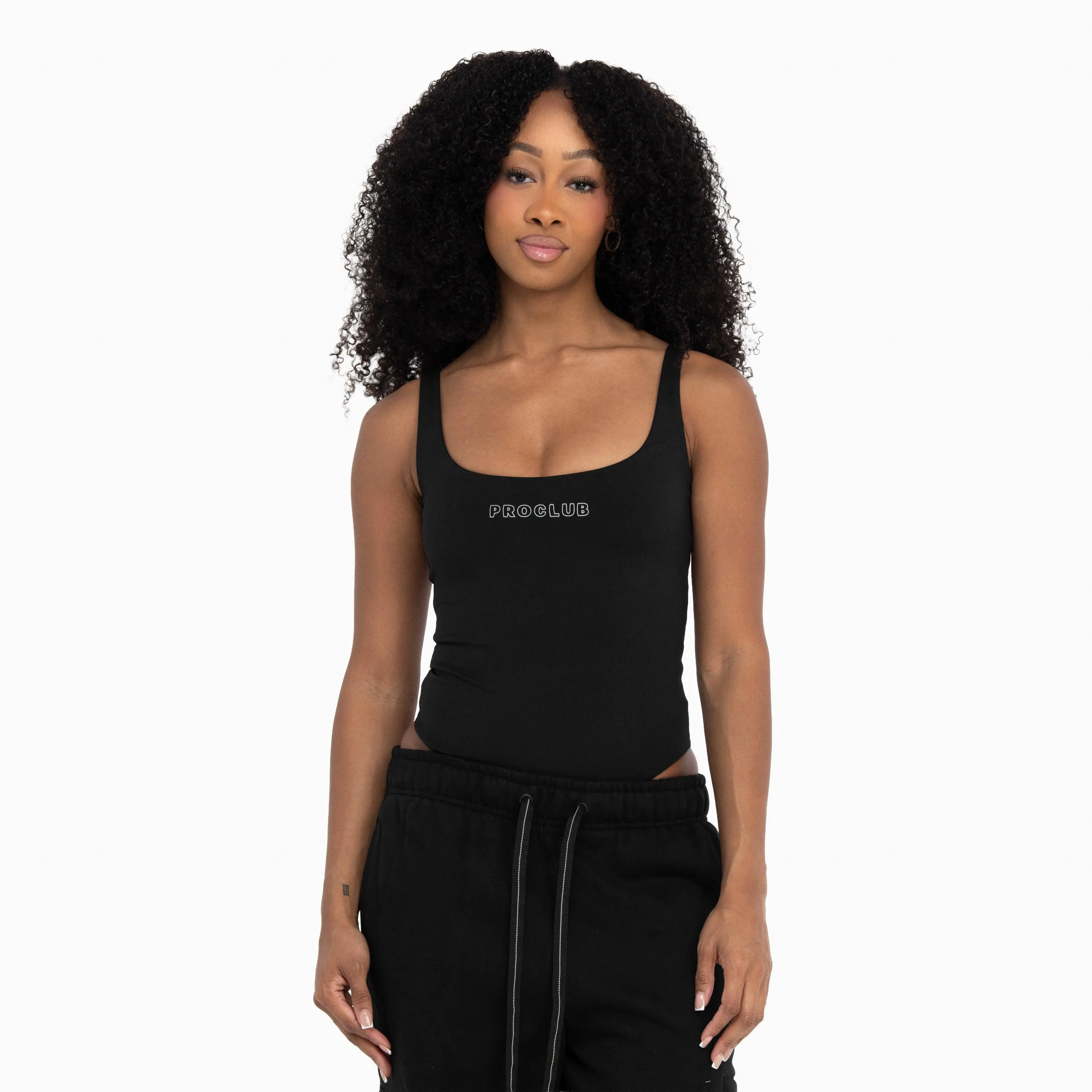 Pro Club Women's Seamless Thong Bodysuit - Minimalist, Sporty Chic, Lightweight Performance Fabric, Moisture-Wicking Layering Top with Smooth Fit for Jeans, Casual Wear