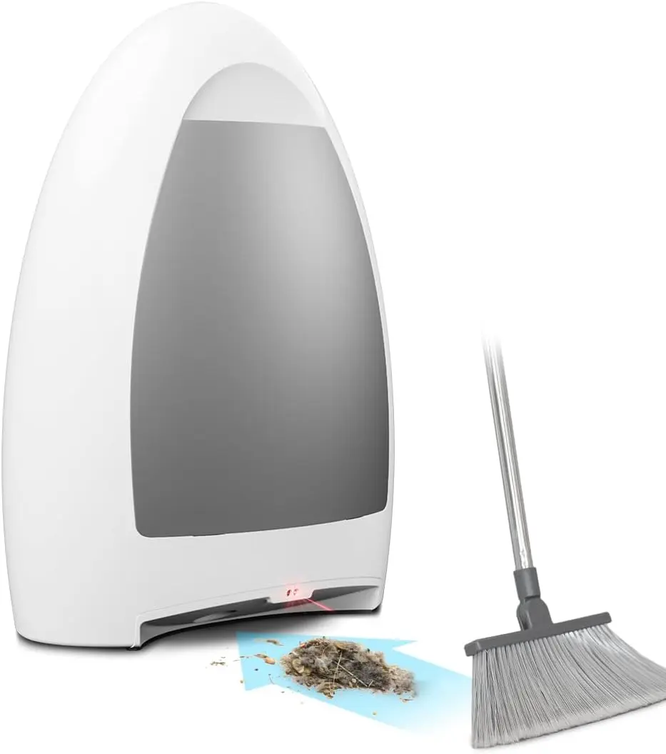 Automatic Touchless Vacuum Dustpan - Great for Sweeping Pet Hair Food Dirt Kitchen - Ultra Fast & Powerful, No More Bending Down, Bagless, Corded, Automatic Sensors