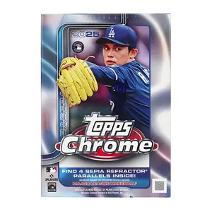2025 Topps Chrome MLB Blaster Box
