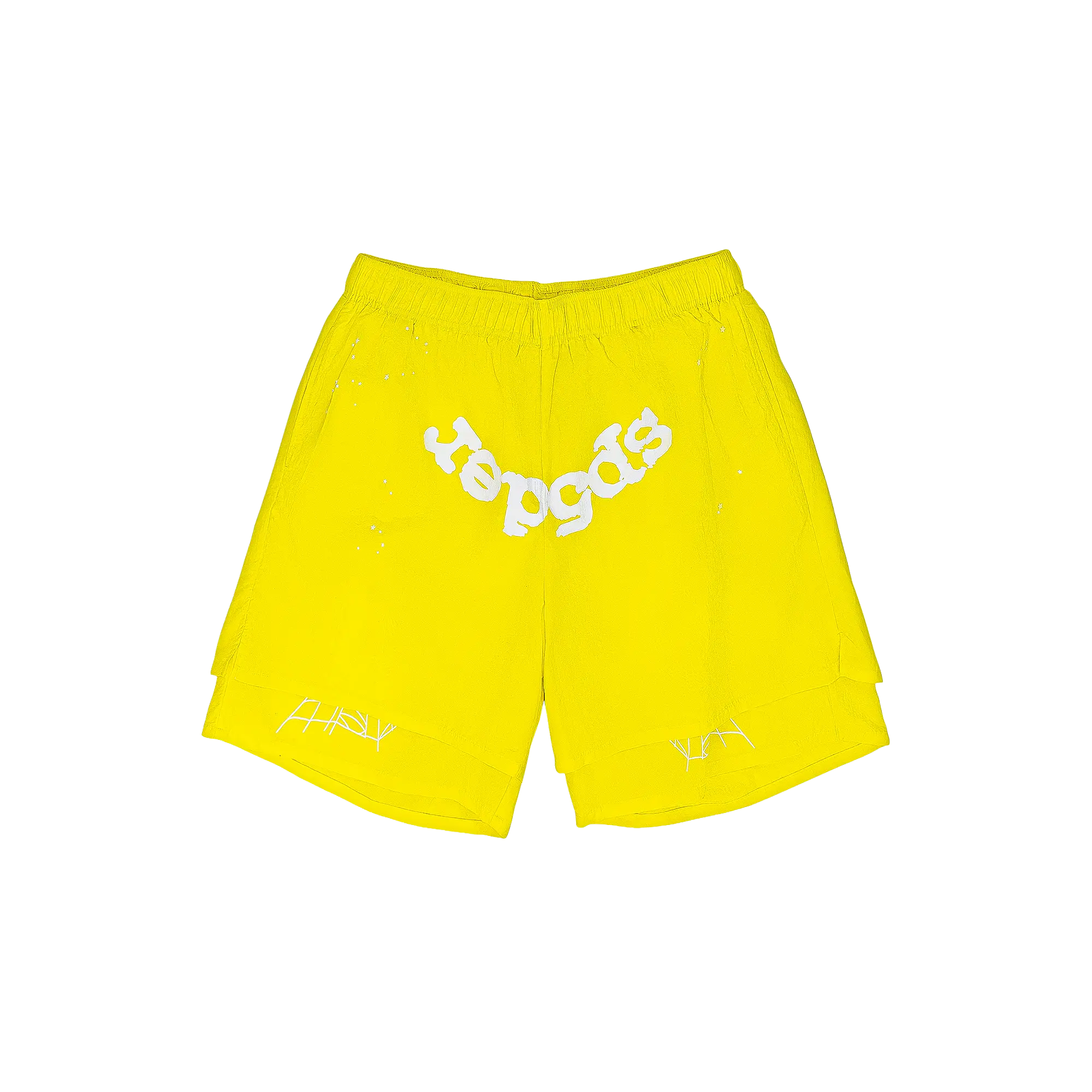 OG Double Layer Shorts "Yellow" SP5der428