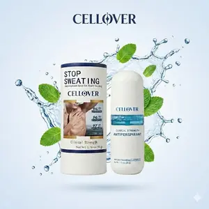 CELLOVER Underarm Deodorant/Antiperspirant - Clinically tested, effectively controls sweat and odor for up to 100 hours - Free of baking soda, parabens, or phthalates - Reduces odor-causing bacteria - Nourishes skin