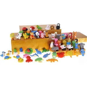 Animal Erasers For Kids | Puzzle Erasers For Pencil | Classroom Gifts, Goodie Bag Fillers, Party Favors, Reward Games | 60 Pieces