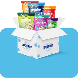 NEW Poptime Teaser Variety Popcorn Pack – Case of 6