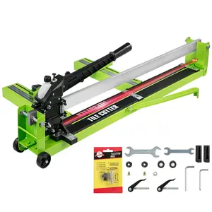 Tile Cutter 39 Inch, Manual Tile Cutter With All-Steel Frame, Precision Tile Cutting Machine Featuring Laser Guide, Includes Bonus Spare Cutter, Hand Tool For Porcelain Ceramic Floor Tile Cutting And Layout