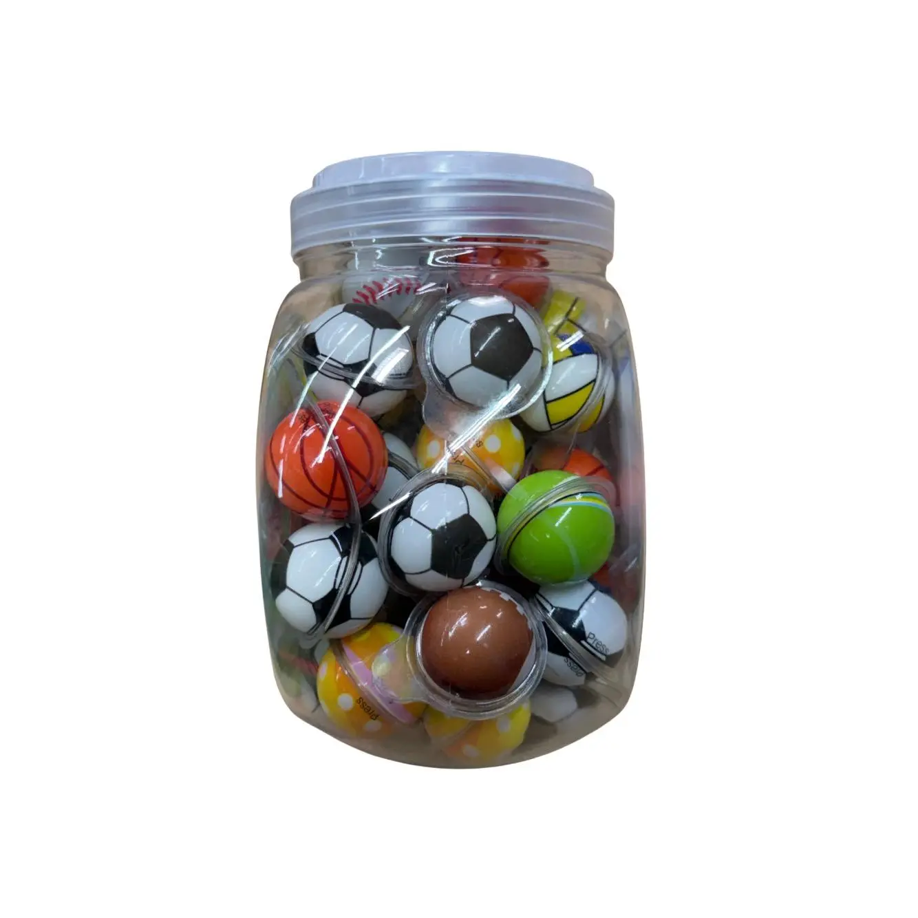 Smiley Kids Sports Gummy Candy 50 - 0.46 oz (13g) pieces - (net. wt. 22.93 oz 9650g))