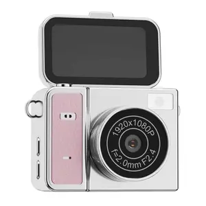 Y2K Mini Keychain Digital Camera, Cute Pocket-Size 1080P HD Camera with Flash, 1MP Lens, 0.96" Screen, 32G Card & Charging Cable Included, Retro Vlog Camera for Travel, Concerts, Parties & Everyday Fun