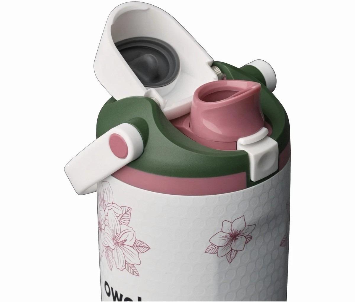 Owala FreeSip Azalea 13 30oz Floral Water Bottle | Limited Edition Insulated Stainless Steel Tumbler Leak Proof Reusable Travel Cup Gift for Women