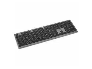 Kensington KB535 Wireless Keyboard, Bluetooth & 2.4GHz Connection, Full-Size Layout, Quiet Scissor-Switch Keys, Programmable, Copilot Hotkey, Compatible with Windows, Black (K75408NA)