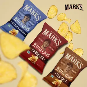 MARK’S Kettle Cooked Avocado Oil Potato Chips, Variety Pack – Seed Oil & GMO Free | 3-Flavor Variety Pack, 5 oz (Pack of 3) | Gluten Free, Non-GMO Chips for Clean & Healthy Snacking  | Spicy Snacks