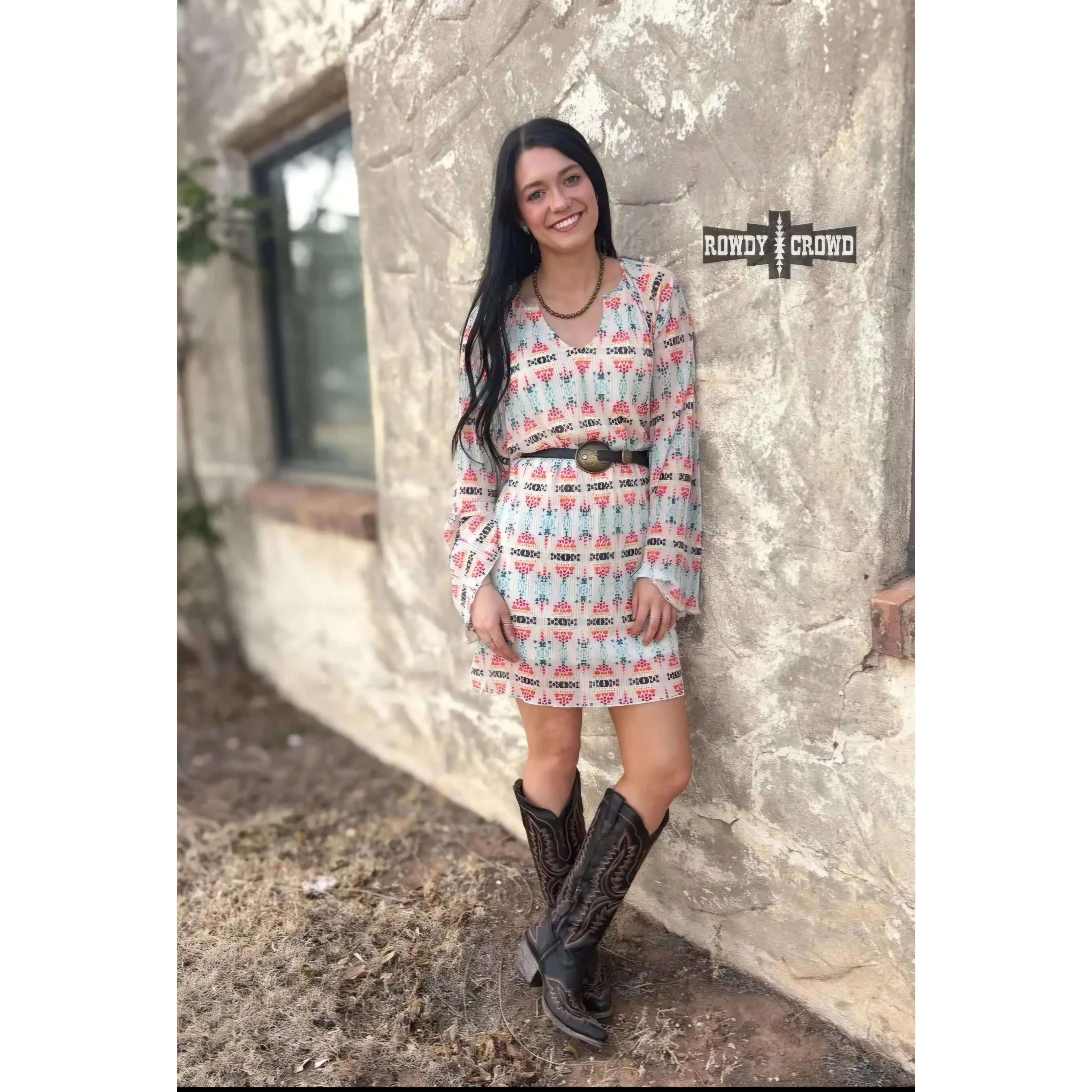 Darlene Aztec Dress