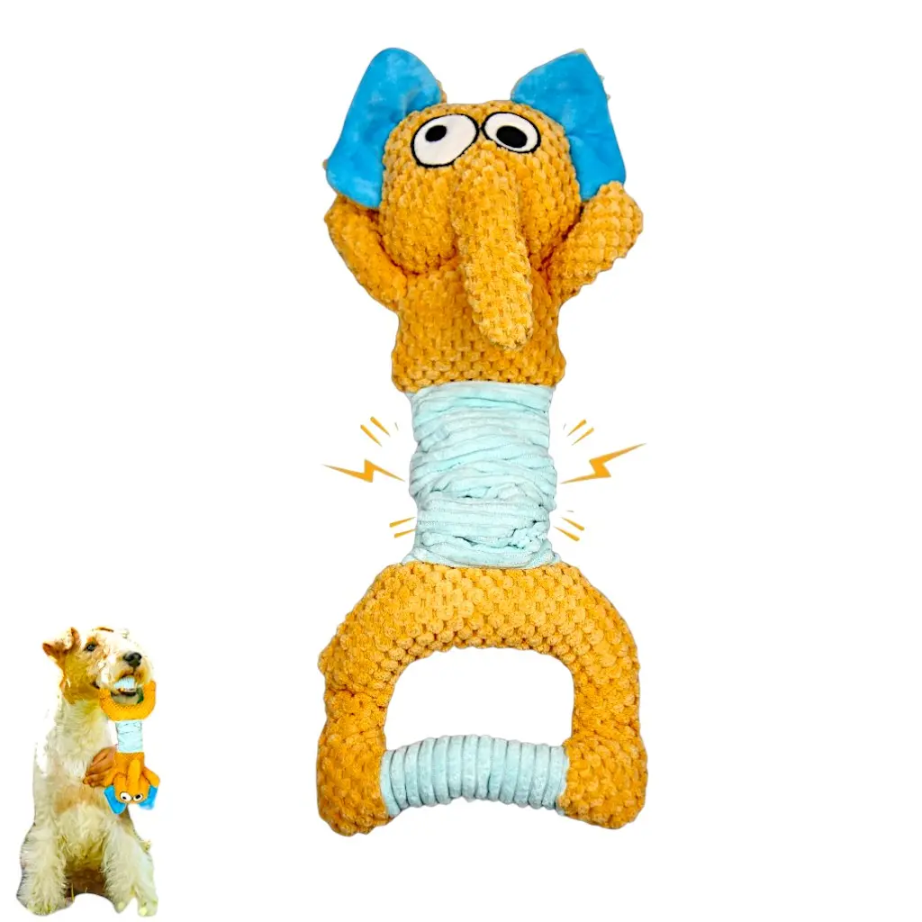 Non-Toxic Squeaker Interactive Dog Toy - Vibrant Color Combo, Fun and Engaging Playtime Accessory for Dogs to Stay Entertained and Active, Interactive Toys, Squeaker Interactive Toys