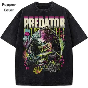 Alien vs Predator Shirt, Movie Shirt, Vintage T-Shirt Unisex- Menswear & Womenswear - Streetwear Tops - Casual Cotton Crewneck Shortsleeve Tshirt