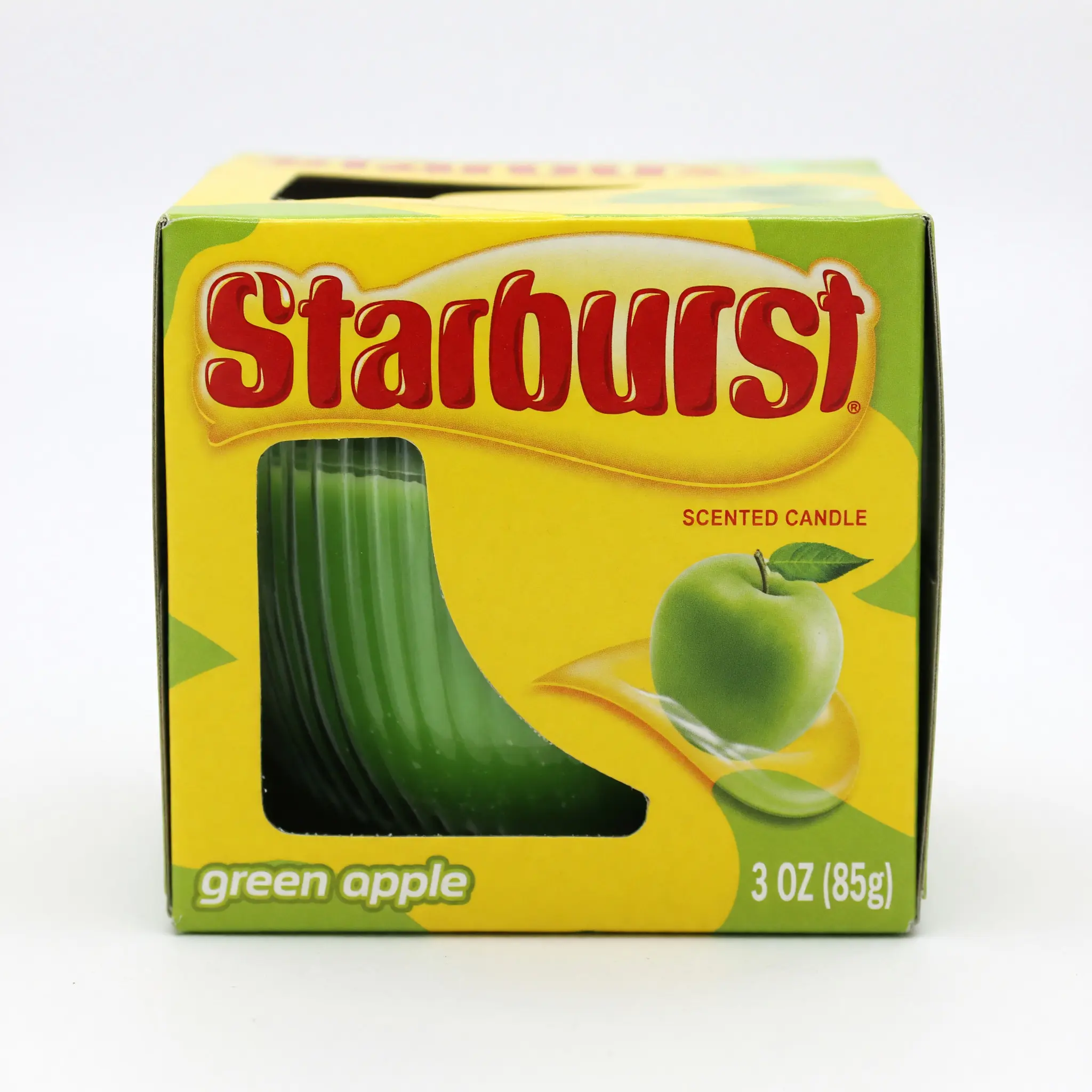 Starburst Scented Candle 3 oz Jar - Green Apple Aroma Decor Room Ornaments Perfume