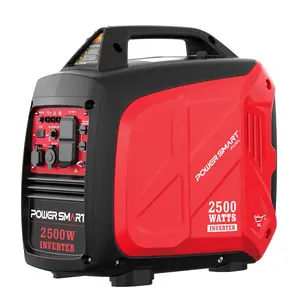 PowerSmart 2500-Watt Gas Powered Portable Inverter Generator, Super Quiet for Camping, Tailgating, Home Emergency Use, Ultra Lightweight, EPA Compliant, HB5020 HB5020C