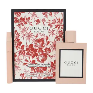 Gucci Bloom 2-Pc Gift Set 3.3 oz EDP & 10ml EDP Travel Spray Floral Fragrance with Orange & Tuberose Notes