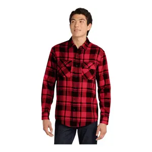 Port Authority W668 Plaid Flannel Shirt