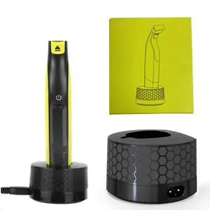 Single Blade Shaver Qp2520/2523/2527 Charging Base, Essential Replacement Charging Accessory, Durable Design, Electric Razor Must-Have, Charger, Barber Accessories