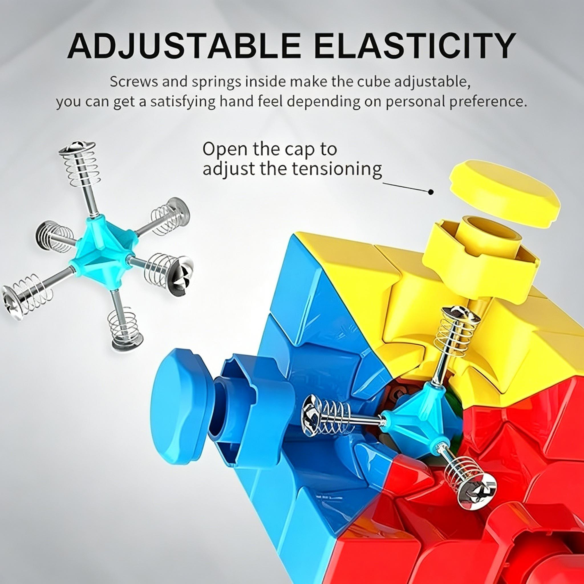 Moyu Meilong 3C Speed Cube 3x3x3 Stickerless Magic Cube Fast Smooth Turning Vivid Colour 3D Puzzle Brain Toy Travel Games Quicker Than Original Moyu Meilong 3C Speed Cube 3x3x3 Stickerless Magic Cube Fast Smooth Turning Vivid Colour 3D Puzzle Brain Toy Travel Games Quicker Than Original