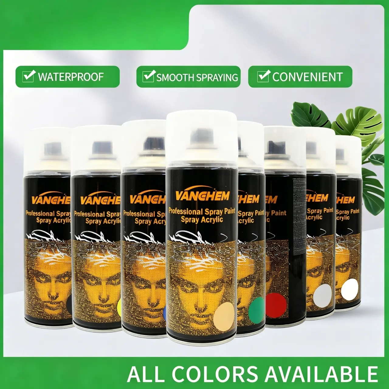 Multi-Color Car Body Surface Color Care Spray With Smooth Coating