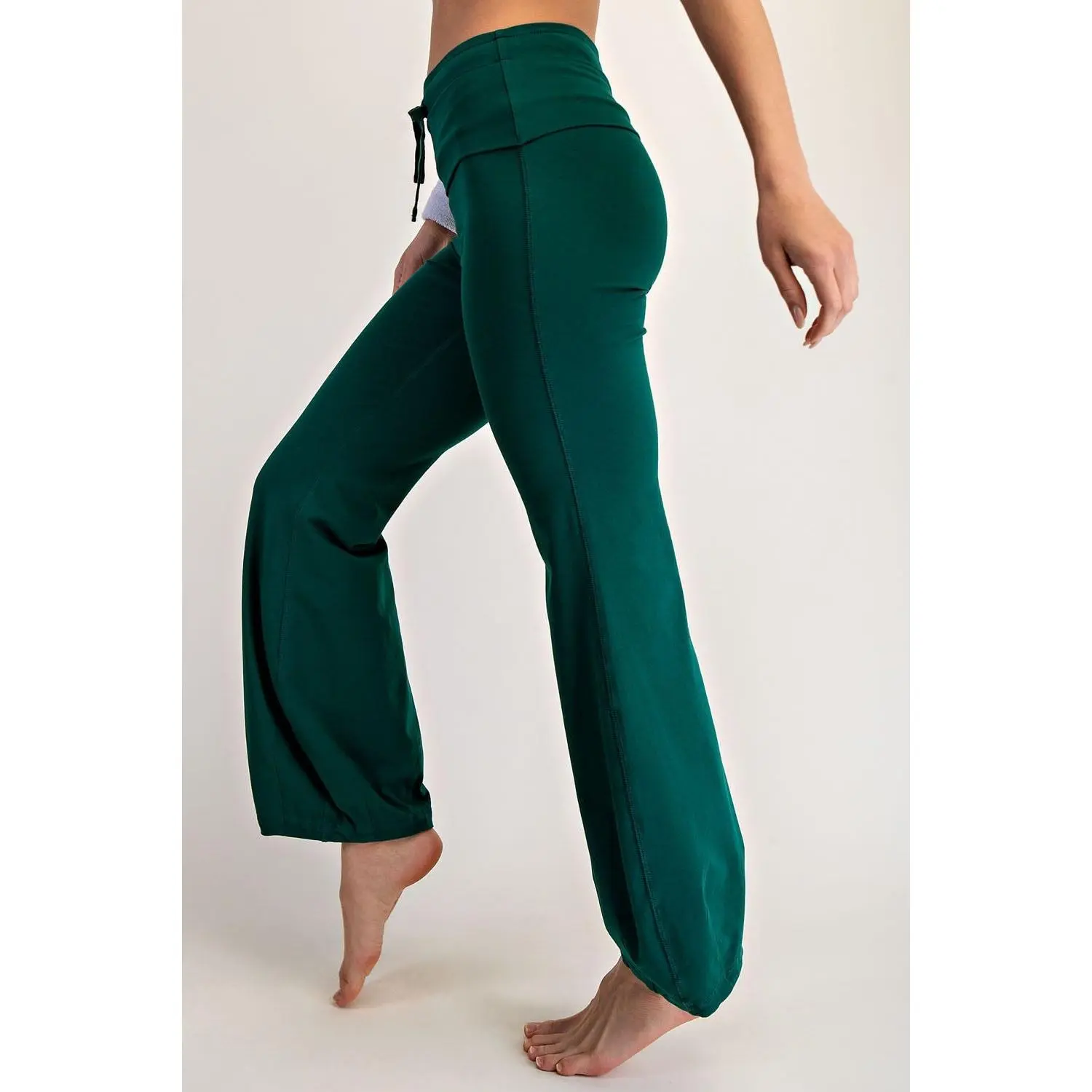 Cotton Lycra Bubbled Flare Pants Cotton Lycra Bubbled Flare Pants