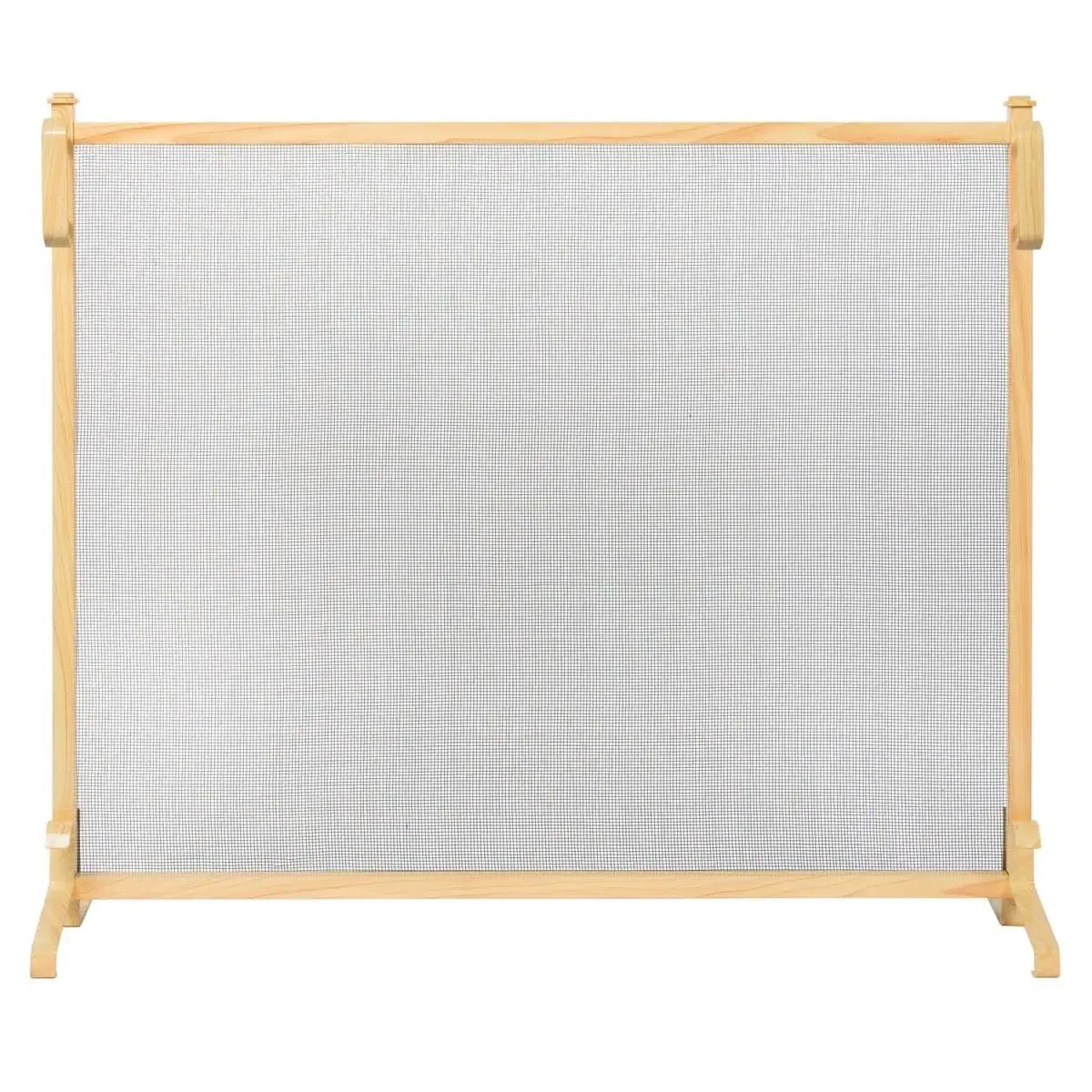 Dagan AHS099 Wood Grain Panel Room Divider - Single Unit, Steel Frame, Weight 27lbs, Requires Assembly