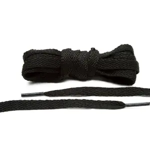 Black Flat Shoe Laces Black Flat Shoe Laces