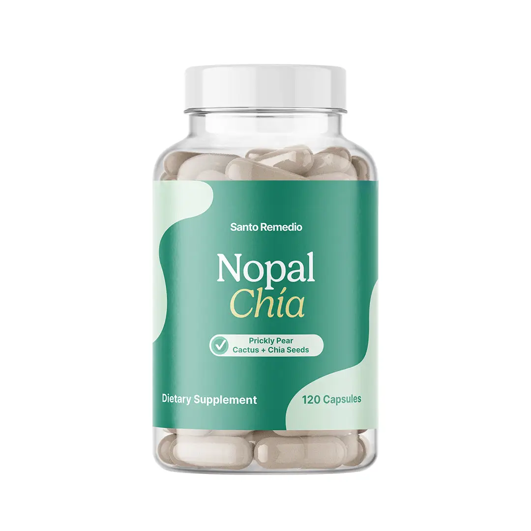 Santo Remedio Nopal Chía - Natural Health Supplement