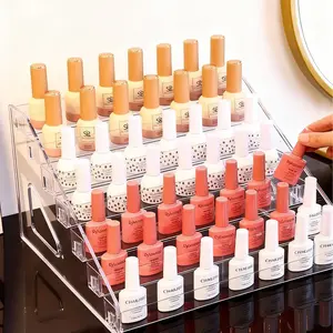 Transparent Staircase Figurine Display Stand, Multi-Functional Storage Rack, Handmade Action Figure Holder, Collectible Model Organizer, Display Shelf