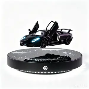 Magnetic Levitation Car, 360° Rotating Floating Lamp, Cool Tech Fidget Toy & Desktop Ornament, Unique Gift for Men, Dad, Lovers & Car Enthusiasts