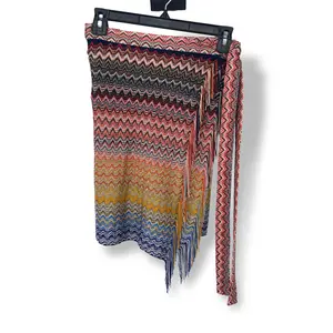 Missoni PAREO D9382 1 Multicolor Zigzag Knit Wrap Soft Breathable Versatile Styling Options for Beach Days & Vacations