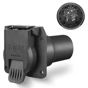 Nilight USCAR To 7Pin Trailer Connector Adapter Plug