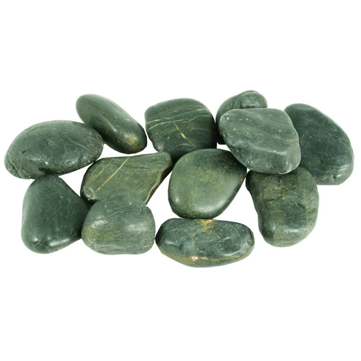 212 MAIN Black River Pebbles - 10kg/22 lbs High-Quality Stones for Home Improvement, Outdoor Pond Garden Decor, Satisfaction Guaranteed