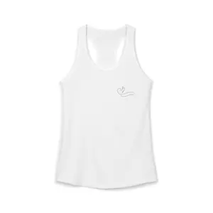 Cross in Heart-Women's Ideal Racerback Tank