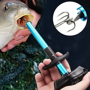 Aluminum Alloy Fishing Tool, Fishing Accessory, Ergonomic Handle, Quick Hook Remover, Durable Structure, Ideal for Father's Day, Christmas, Birthday Gifts
