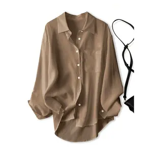 Women's Casual Loose Long Sleeve Shirt, Spring/Autumn