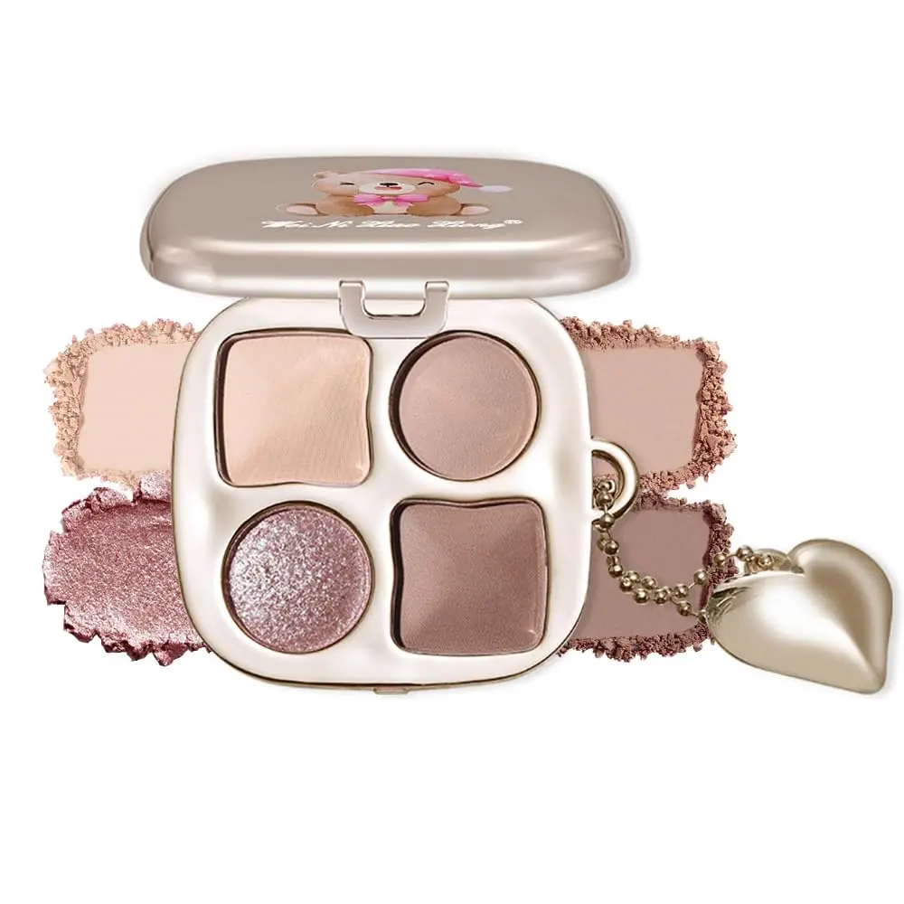 Colors Warm Neutral Nude Eyeshadow Makeup Palette with Mirror – Matte & Shimmer High Pigment Blendable Long-Lasting Mini Everyday Eye & Contour Makeup Palette, Perfect for Blue, Green & Brown Eyes