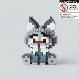 Animal Building Block Toy Set, DIY Model Kit, Perfect Gift for Husband Boyfriend Birthday Halloween Christmas, Home Decoration