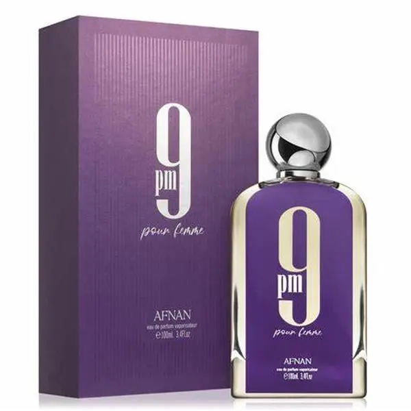 Afnan 9PM Pour Femme EDP Spray - Chic Women's Fragrance, Deep Floral-Fruity Scent, Long Lasting EDP Liquid Perfume, 3.4oz(100ml) Floral Scented Women's Perfume, Ideal Mother's Day Gift, Edp Liquid Perfumes