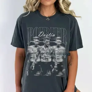 Vintage Dustin Poirier Bootleg Shirt , Dustin Poirier Boxing Shirt, Fashion Cotton, Full Sizes, For Men, For Women